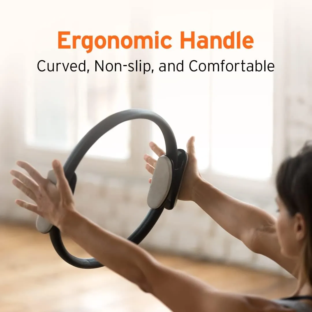 HEAD Yoga Belt & Pilates Ring | Belt: 3.8 Feet | Training Ring: 38 CM