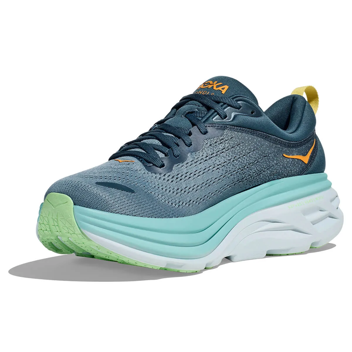 Hoka Bondi 8 Mens | Real Teal / Shadow