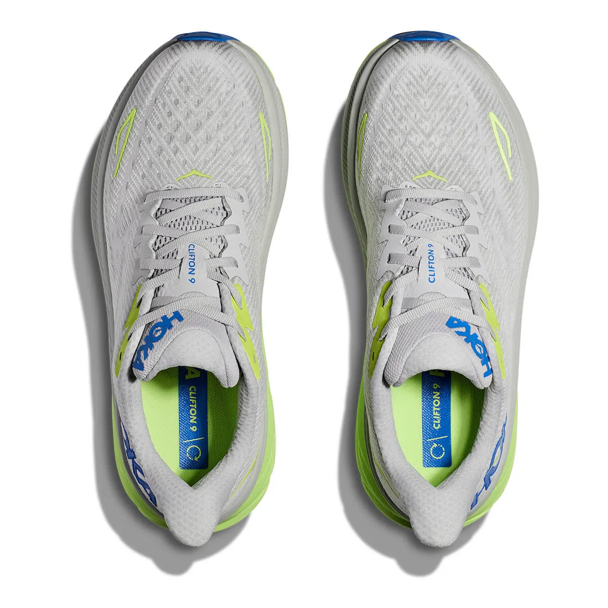 Hoka Clifton 9 Mens | Stardust / Electric Cobalt