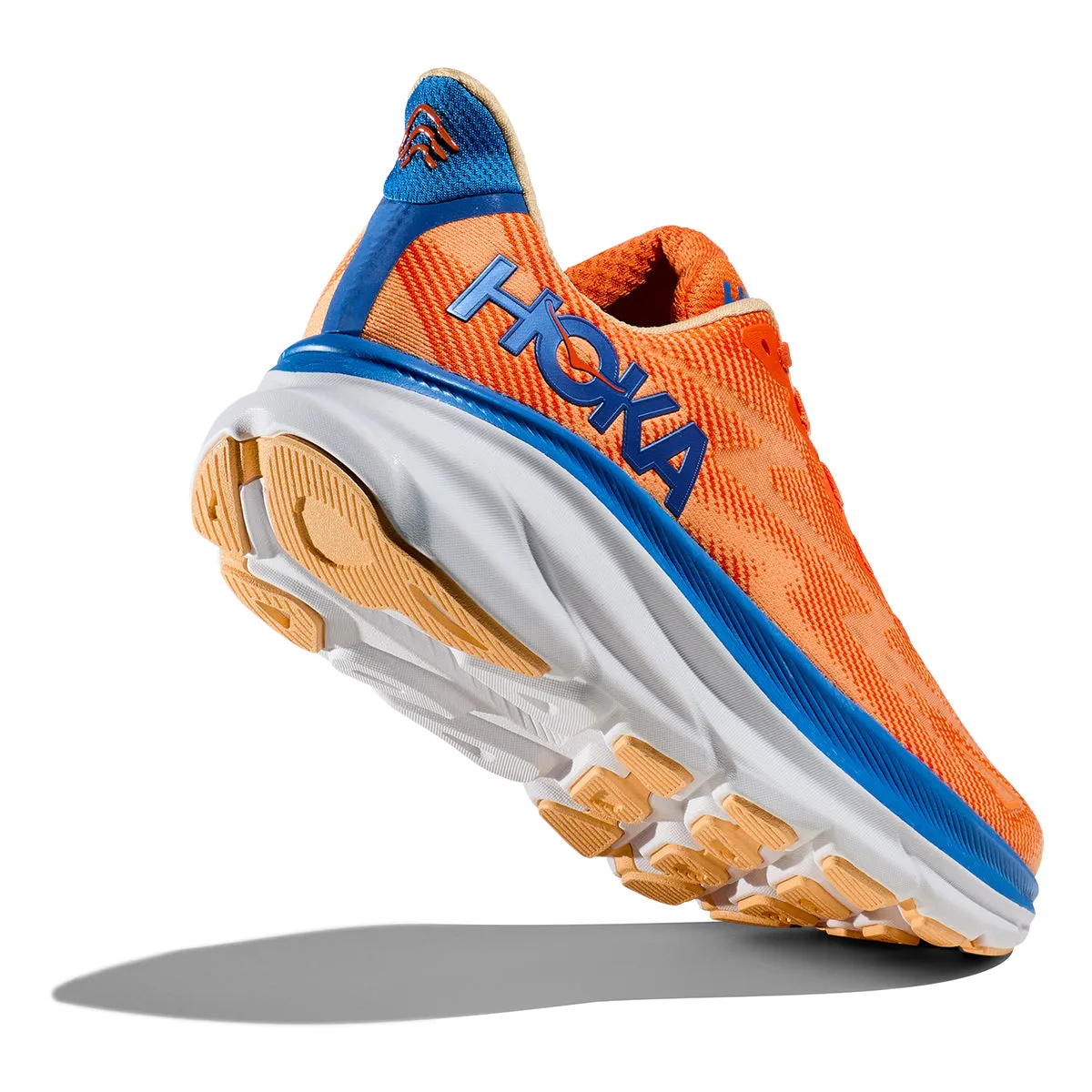 Hoka Clifton 9 Mens | Vibrant Orange / Impala