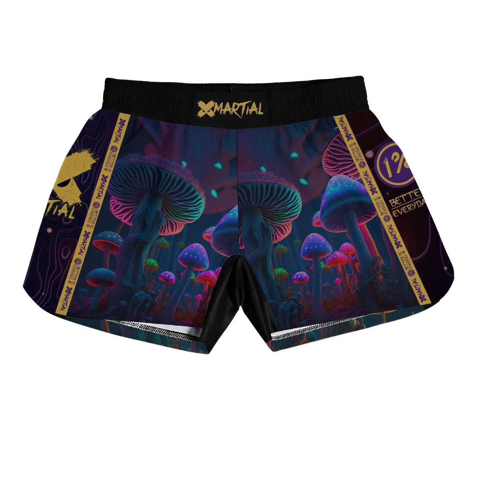 Indigo Mushroom 2.0 Hybrid BJJ/MMA Shorts