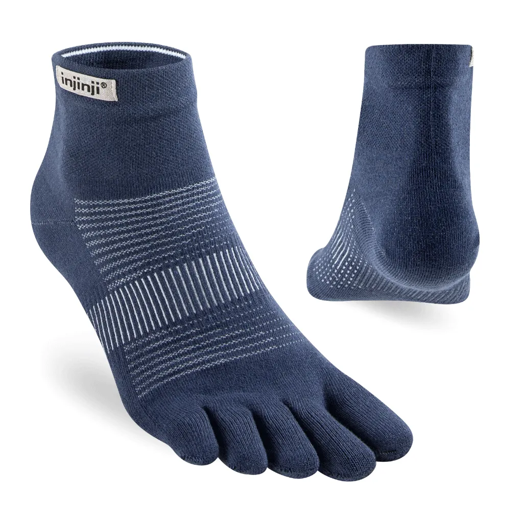 Injinji Run Lightweight Mini-Crew Running Socks