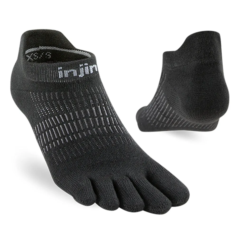 Injinji RUN Womens Lightweight No-Show Running Socks