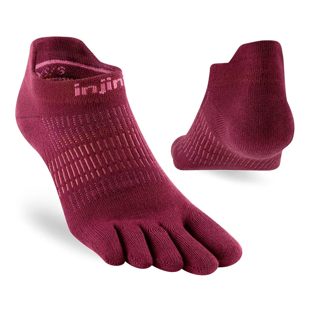 Injinji RUN Womens Lightweight No-Show Running Socks