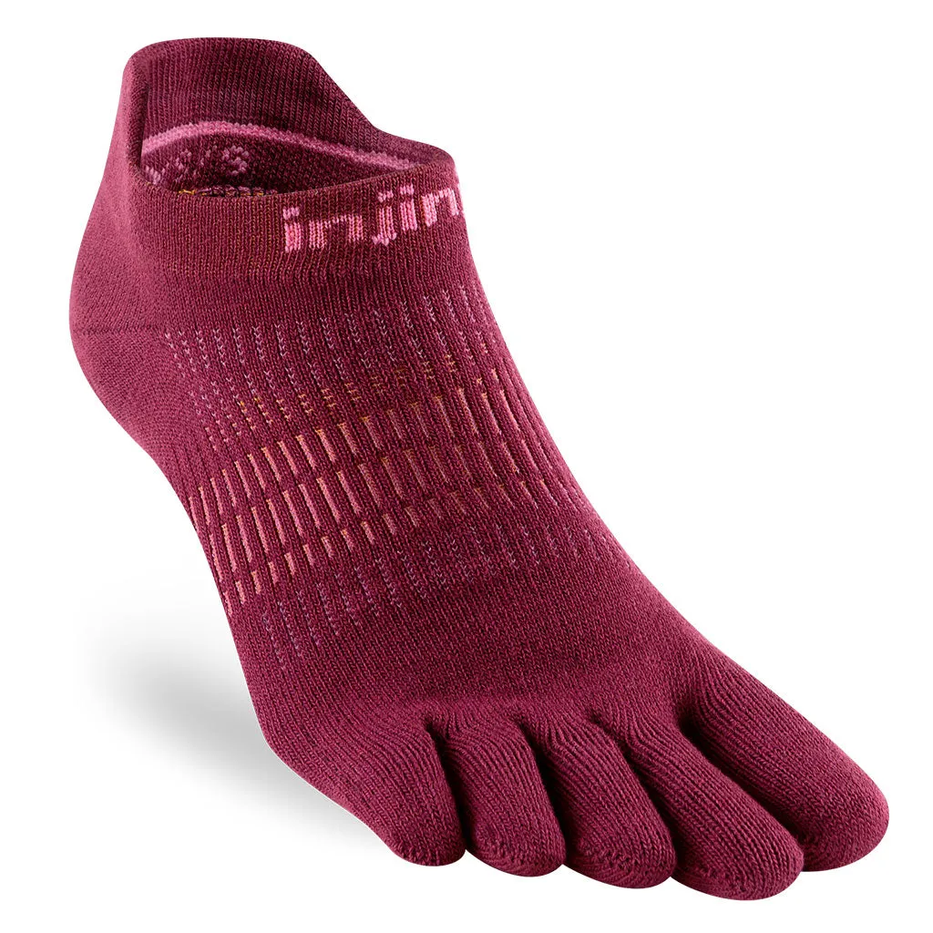 Injinji RUN Womens Lightweight No-Show Running Socks