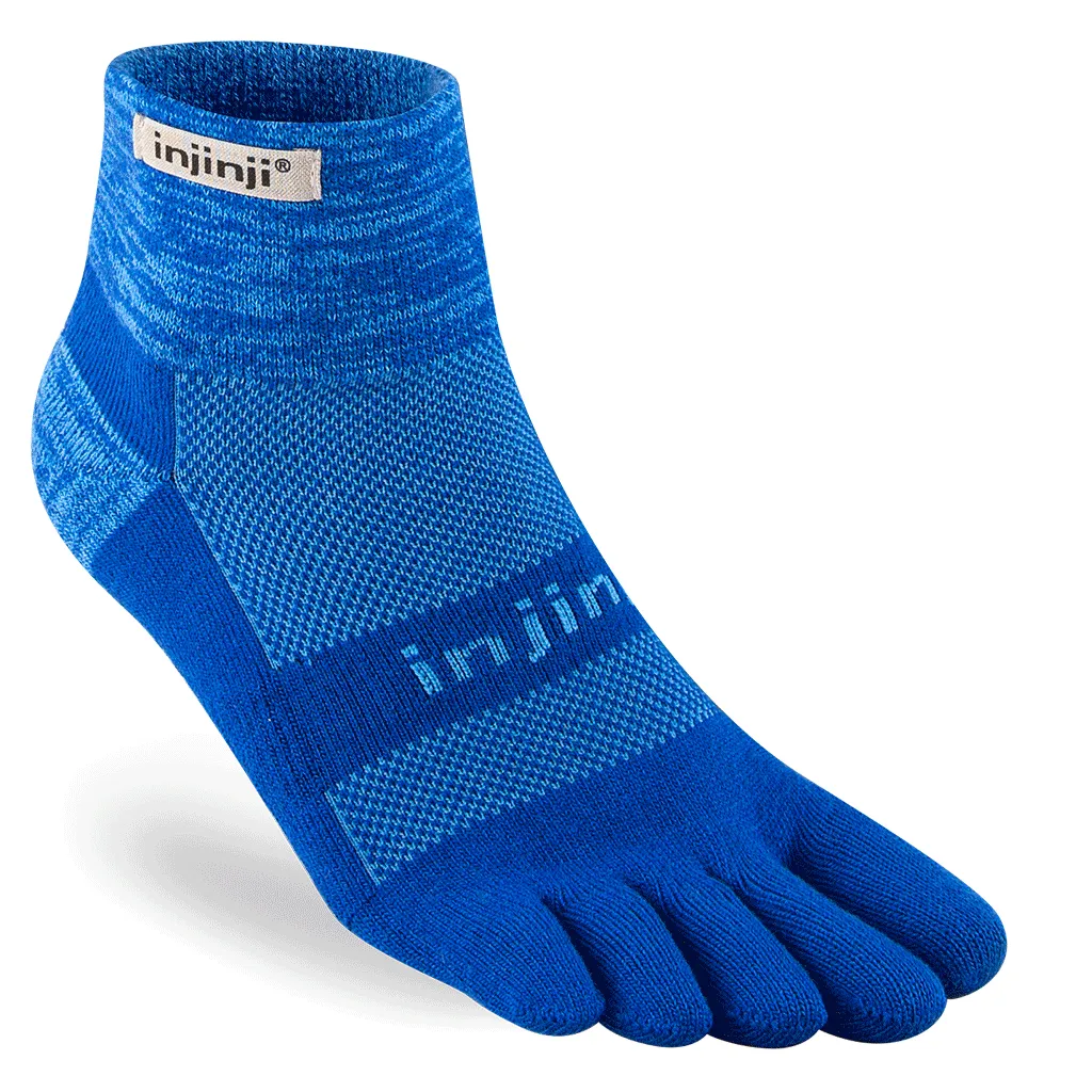 Injinji TRAIL Midweight Mini-Crew Running Socks