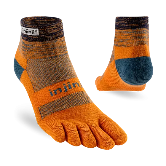 Injinji TRAIL Midweight Mini-Crew Running Socks