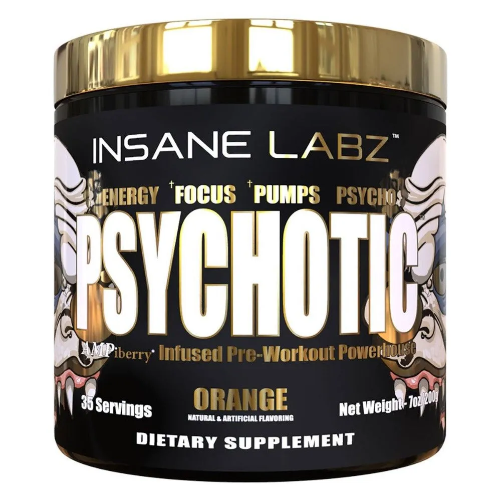 Insane Labz Psychotic Gold 35 Servings