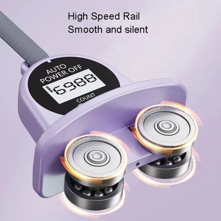 Intelligent Detachable Digital Display Counting Fitness Circle, Suitable Waist: 65-80cm Purple