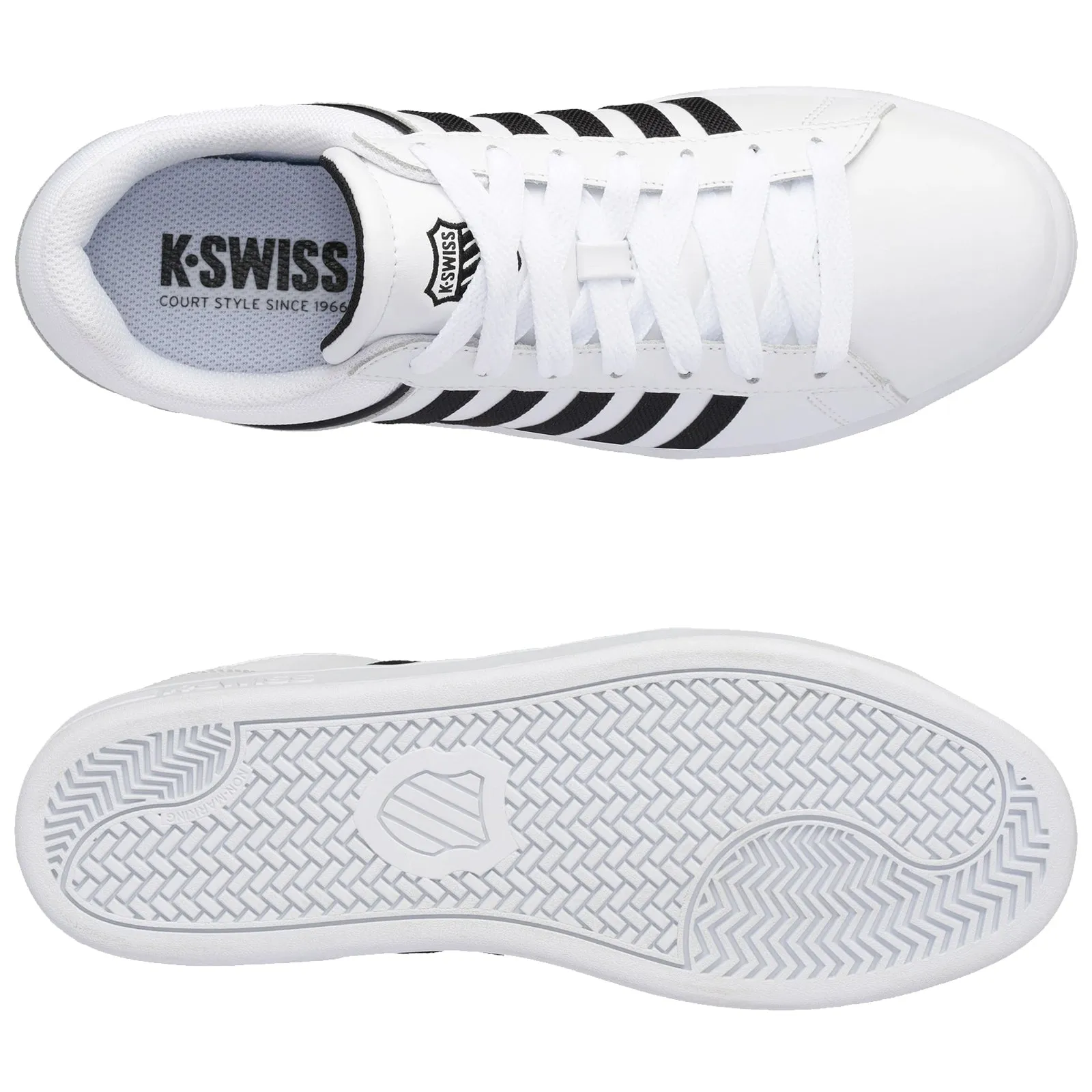 K-Swiss Mens Court Winston Trainers