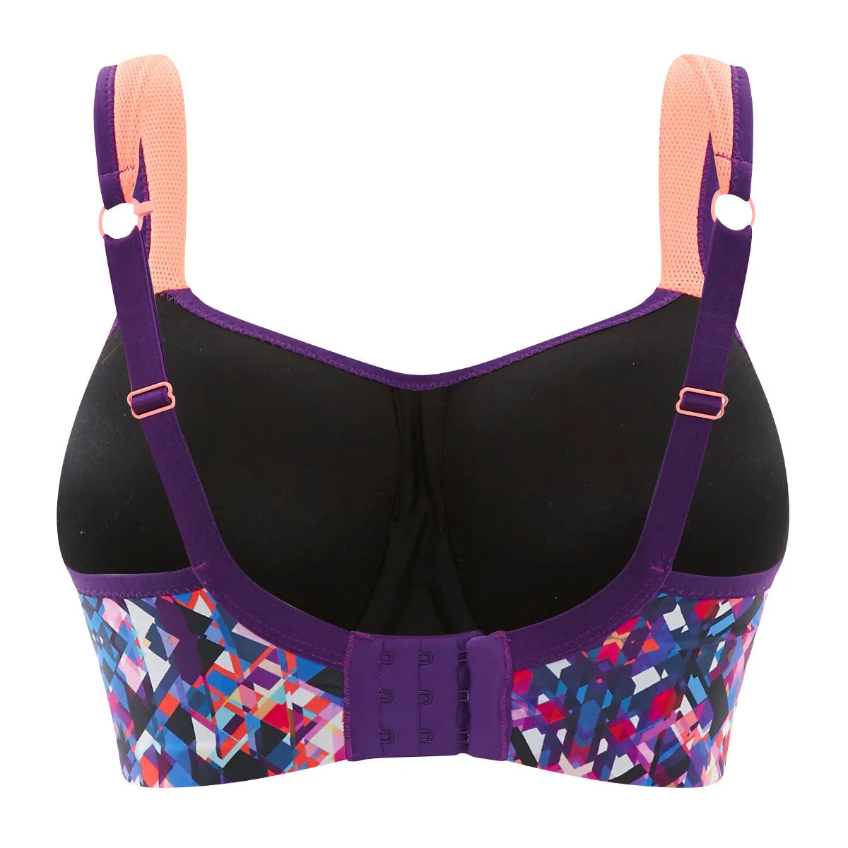 Kaleidoscope Print Sports Bra Underwired - Panache