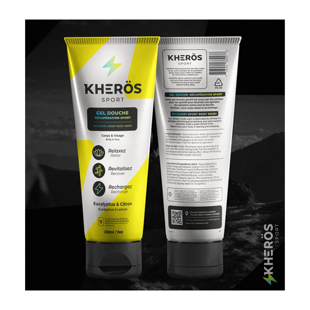 KHEROS Sport Recovery Shower Gel