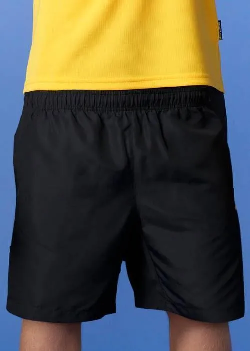 Kids Pongee Sports Shorts - Navy