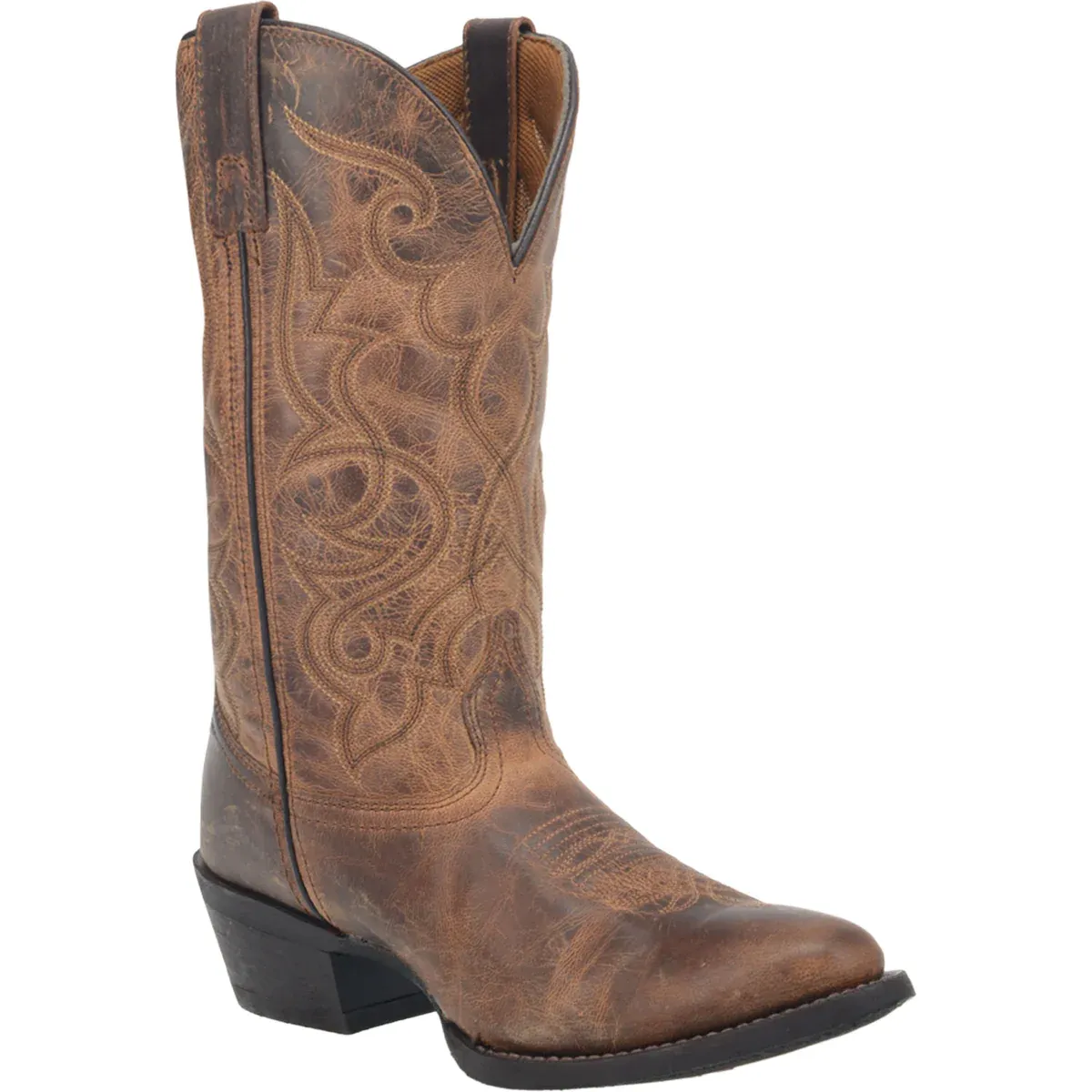 LAREDO LADIES BOOTS TAN R TOE 51112