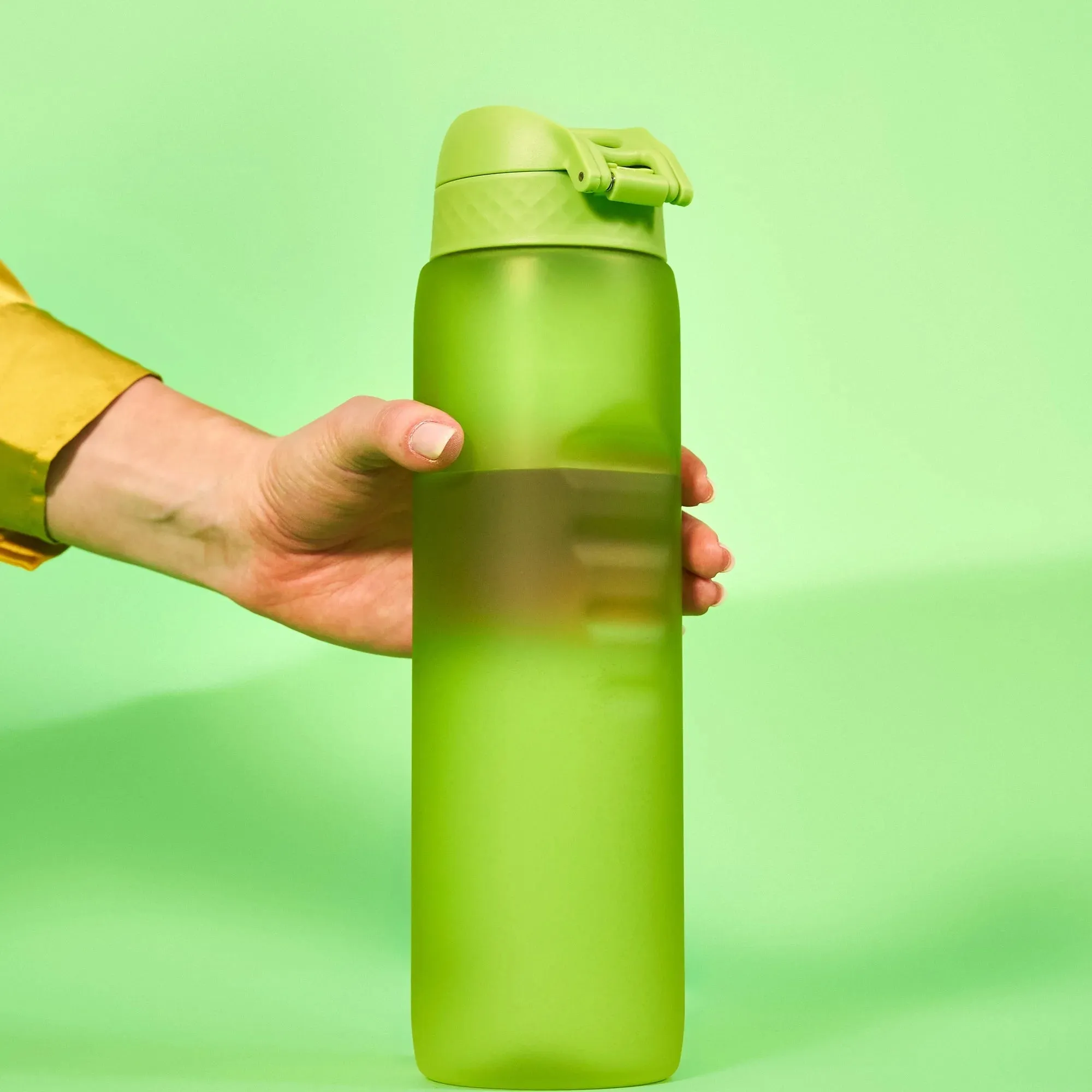 Leak Proof 1 litre Water Bottle, Recyclon, Green