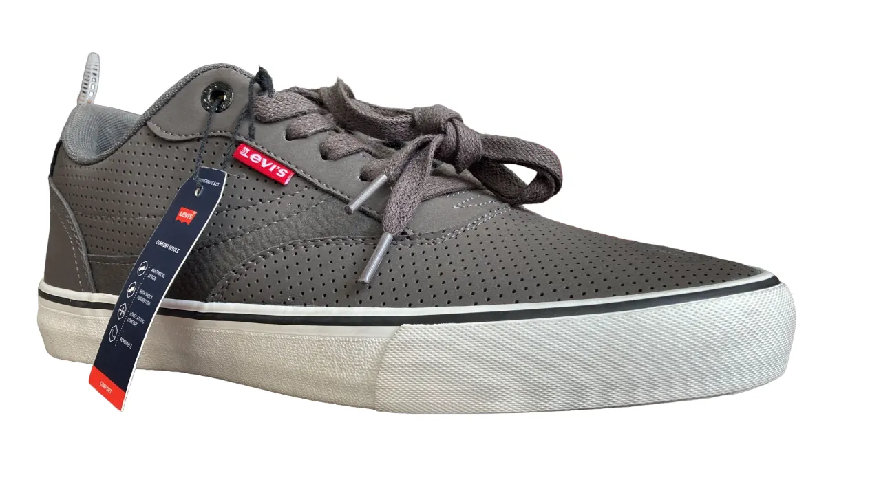 Levi's Men's CT Canvas Fashion Grey Sneakers 51975618A1