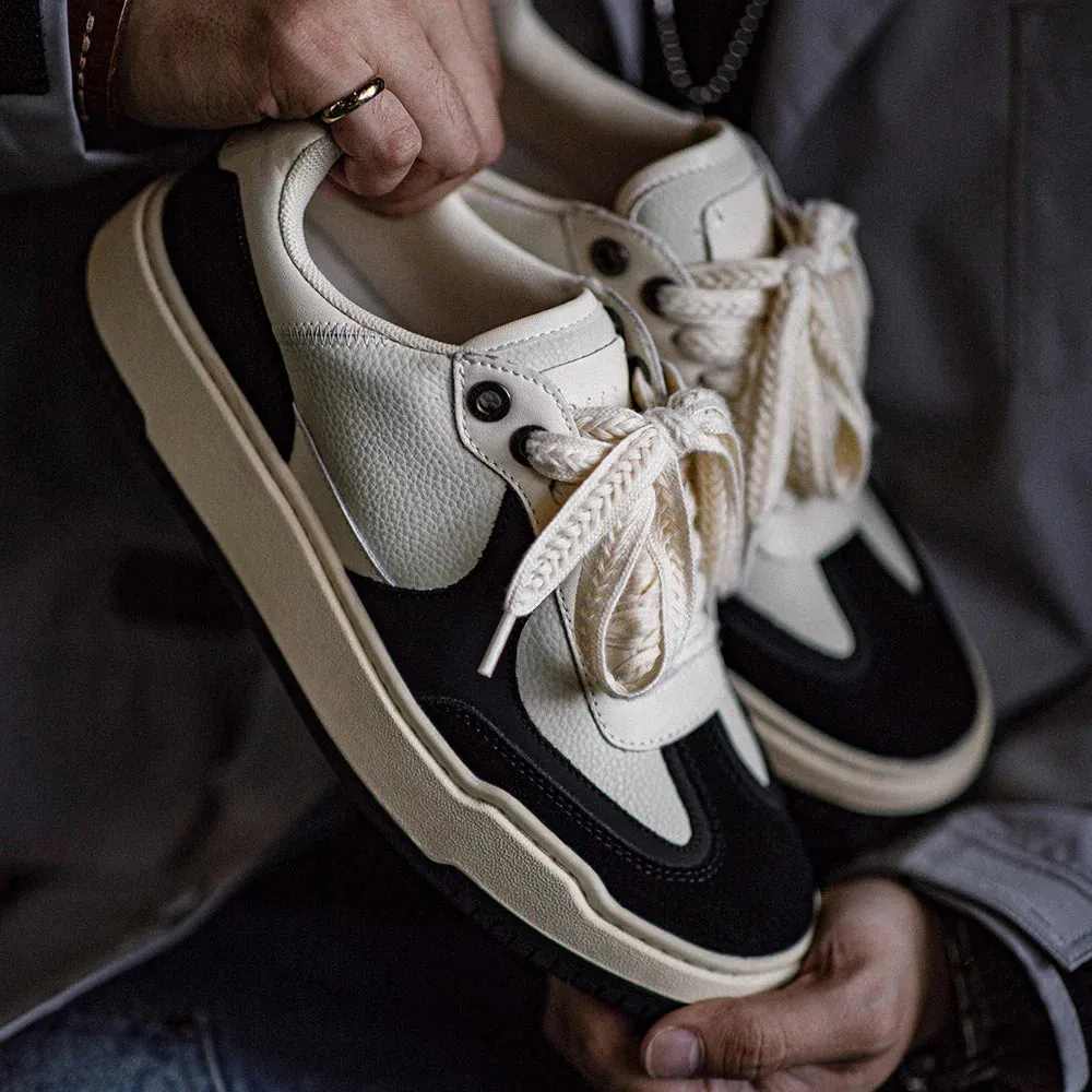 MADEN Monochrome Luxe Sneakers