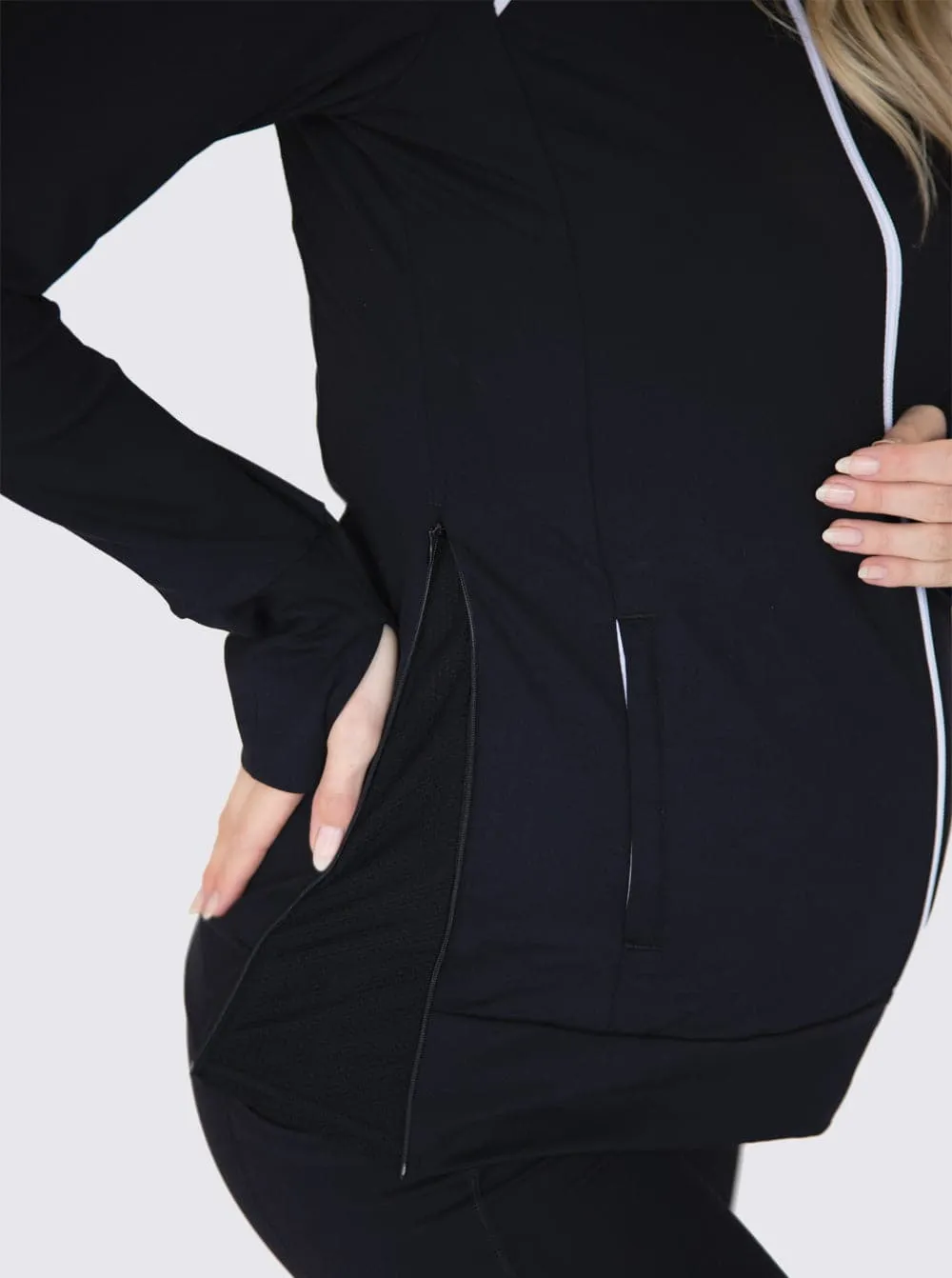 Maternity & Nursing Active Workout Jacket