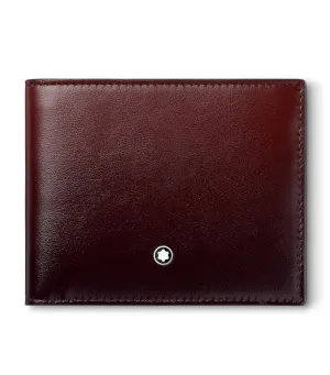 Meisterstück Wallet 6cc Burgundy