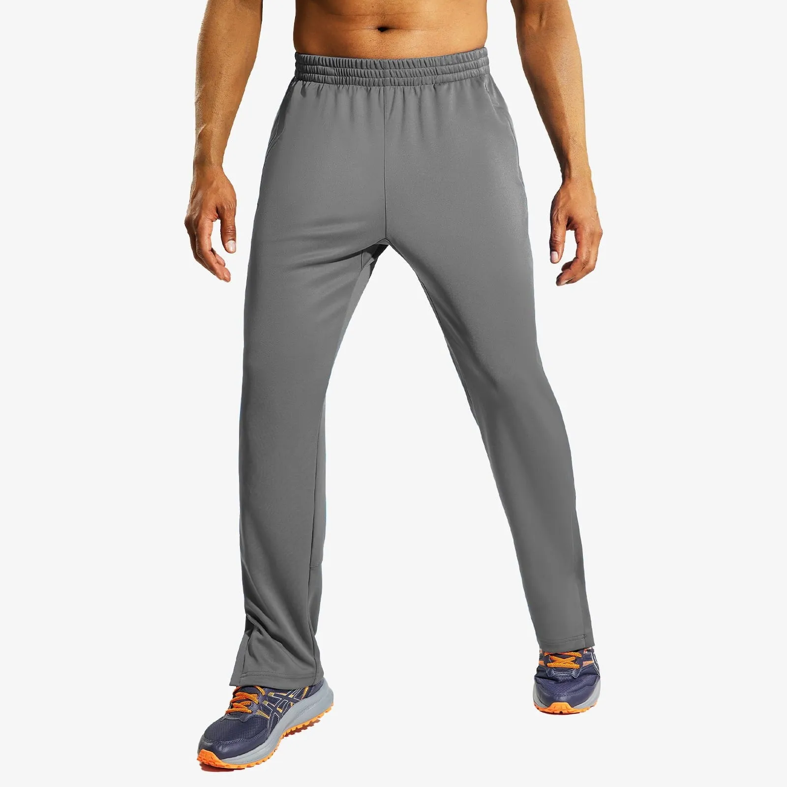 Men’s Sweatpants with Pockets Athletic Track Joggers