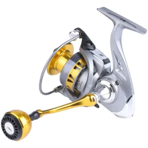 Metal Spinning Wheel Fishing Reel Casting Sea Rod Wheel, Style: YK SE1000 (Half Metal Ball Grip)