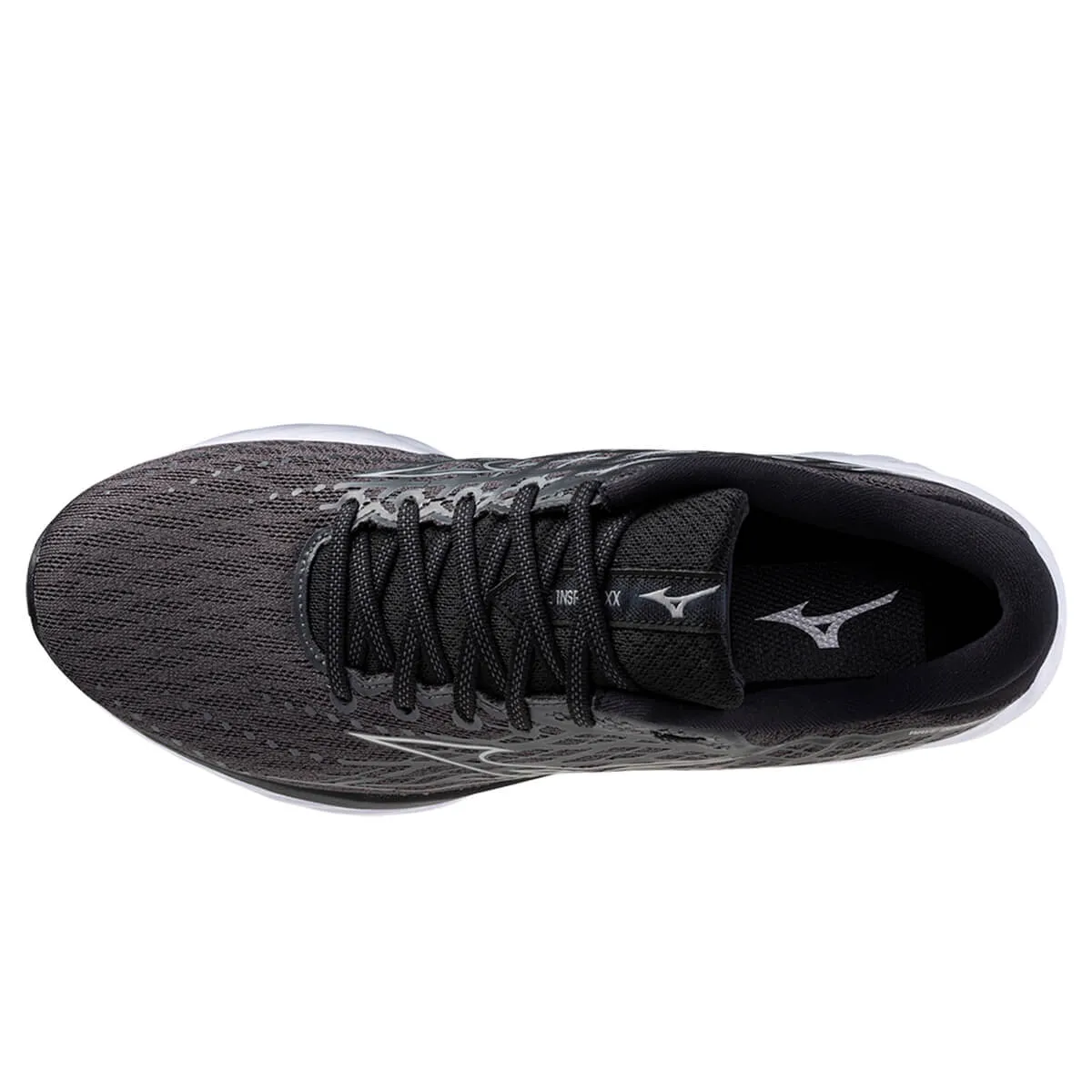 Mizuno Wave Inspire 20 Mens | Ebony/white/black