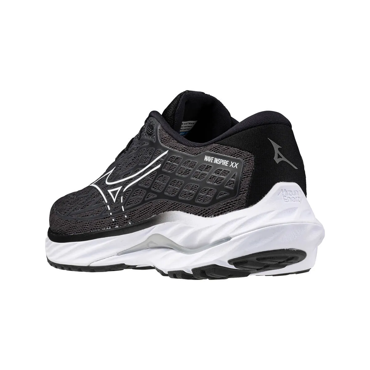 Mizuno Wave Inspire 20 Womens | Ebony/white/black