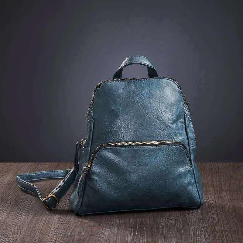 Mona B Convertible Daypack for Offices Schools and Colleges with Stylish Design for Women: Teal