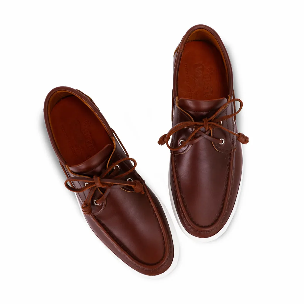 New York Boat Shoe Brandy Brown