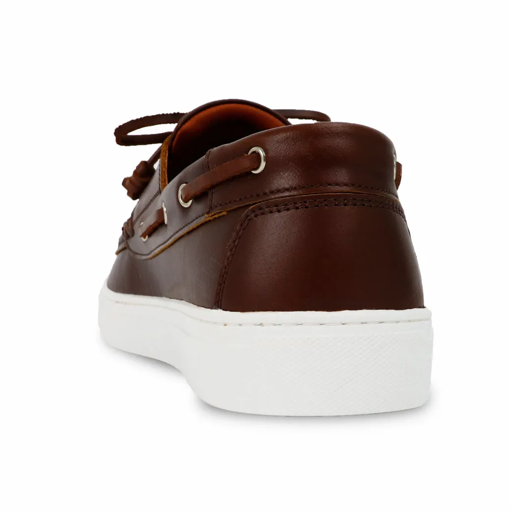 New York Boat Shoe Brandy Brown