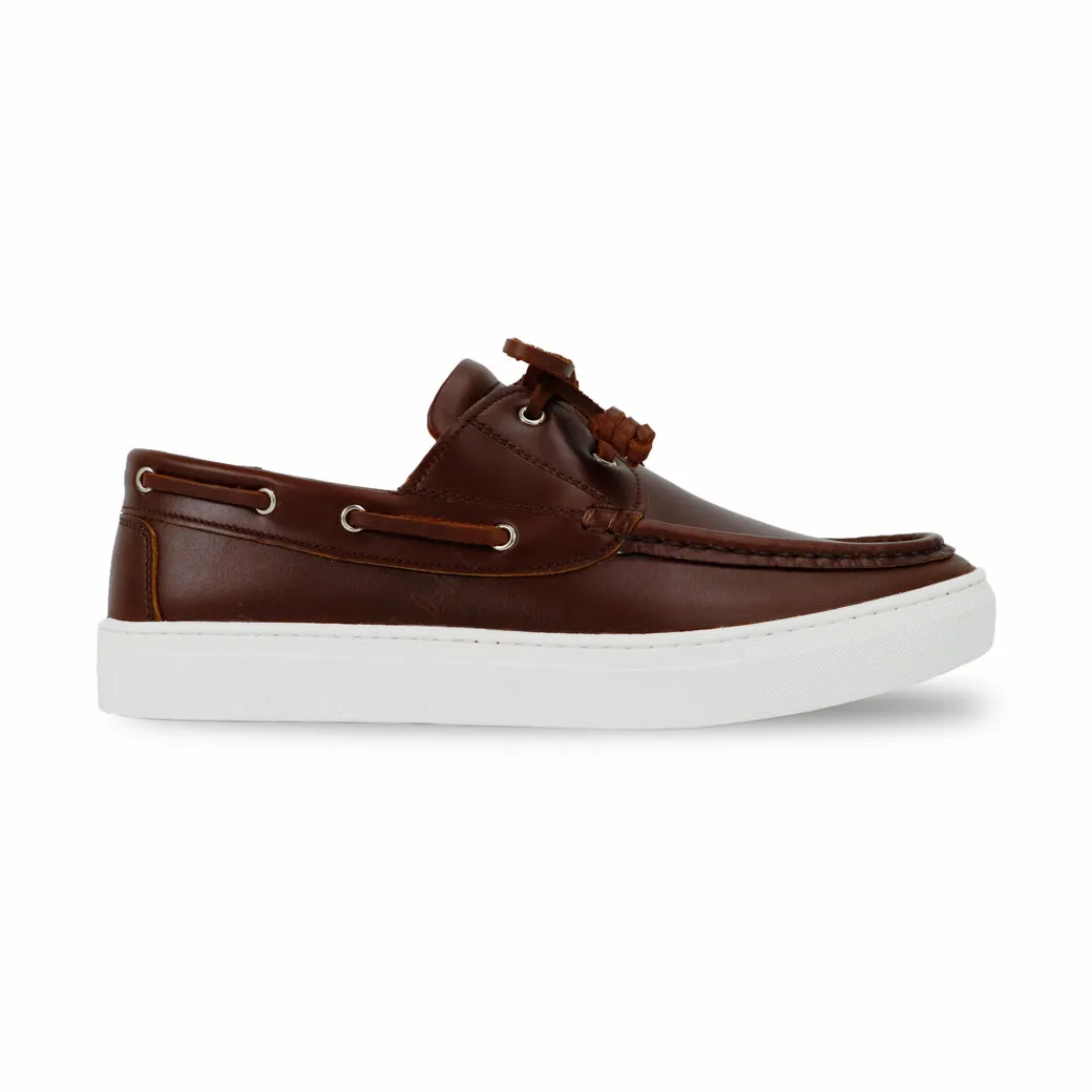 New York Boat Shoe Brandy Brown