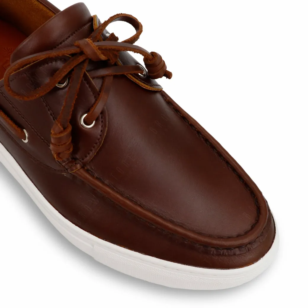 New York Boat Shoe Brandy Brown