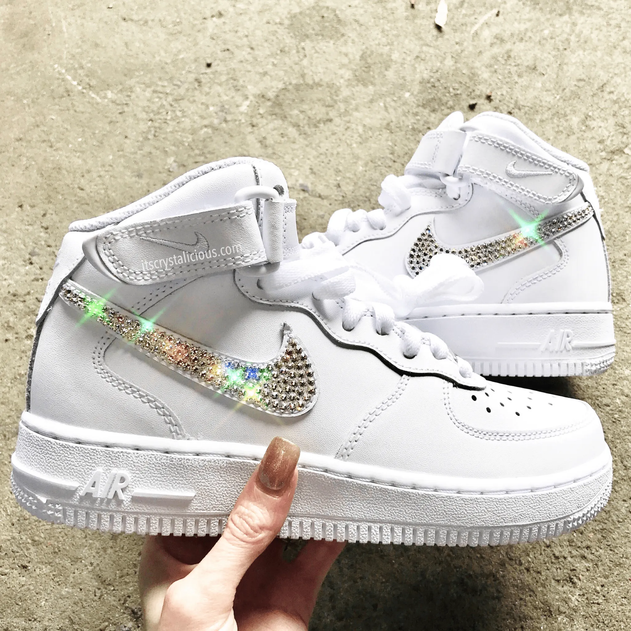 Nike Air Force 1 Mids - Crystal*