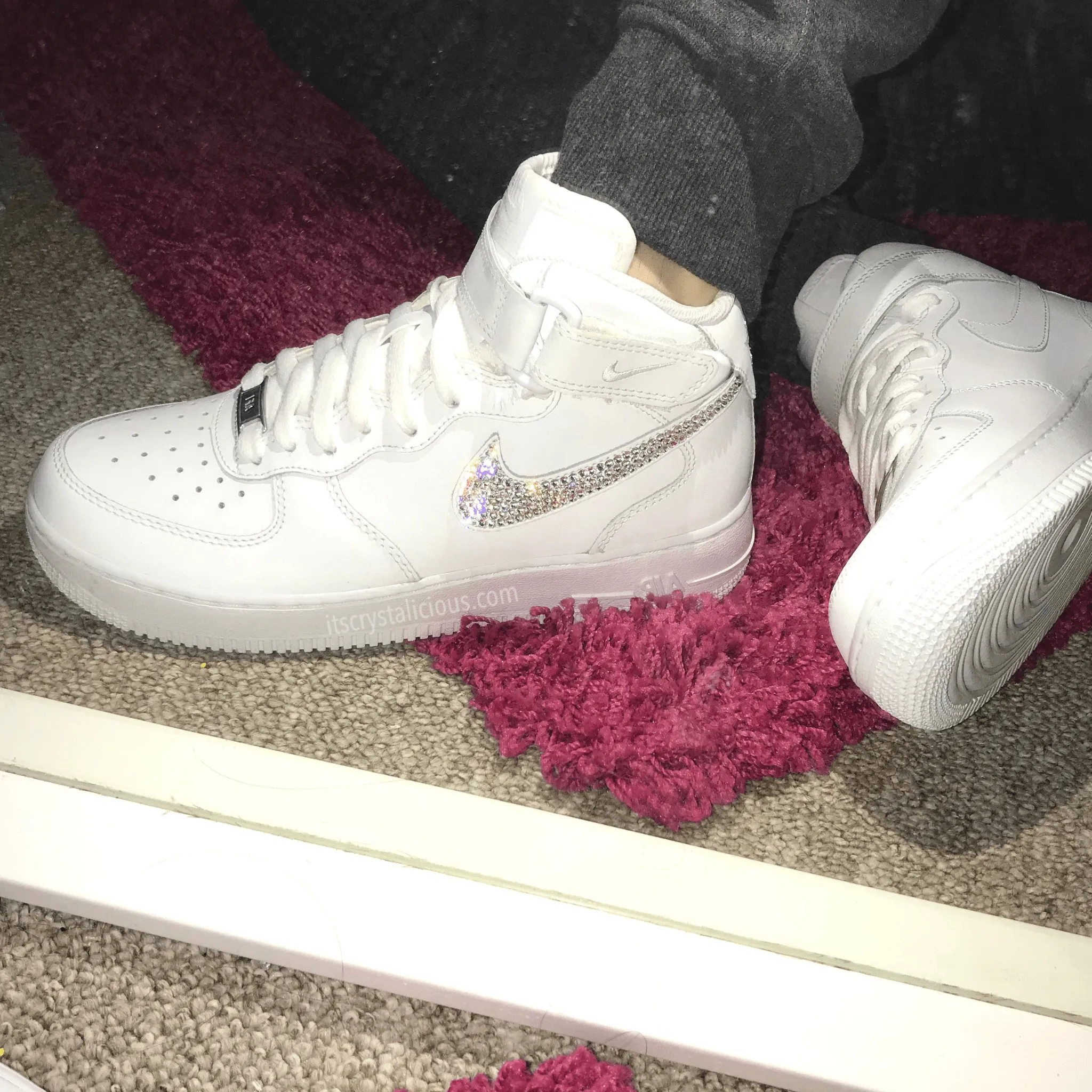 Nike Air Force 1 Mids - Crystal*