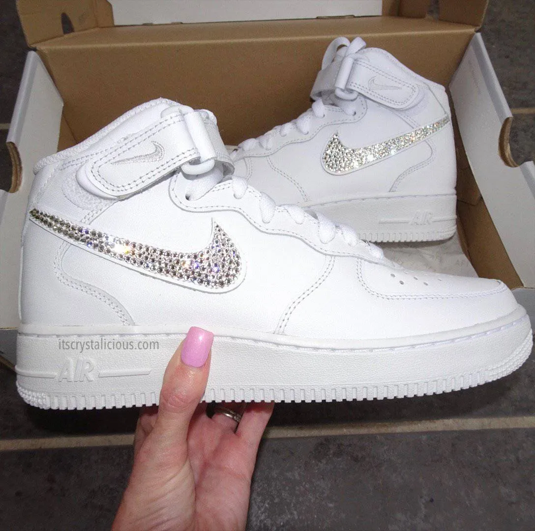 Nike Air Force 1 Mids - Crystal*