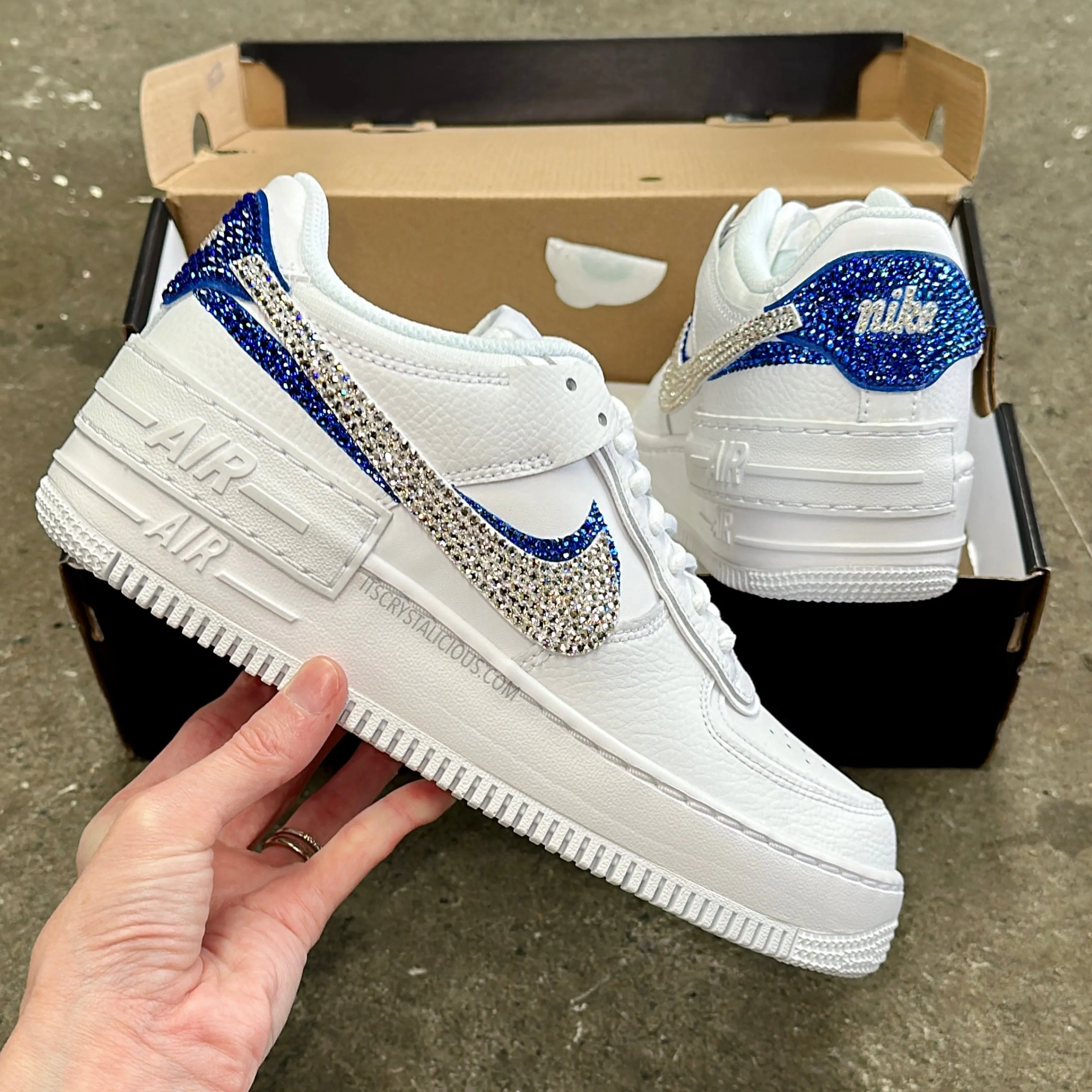 Nike Air Force 1 Shadow - Crystal/Sapphire *