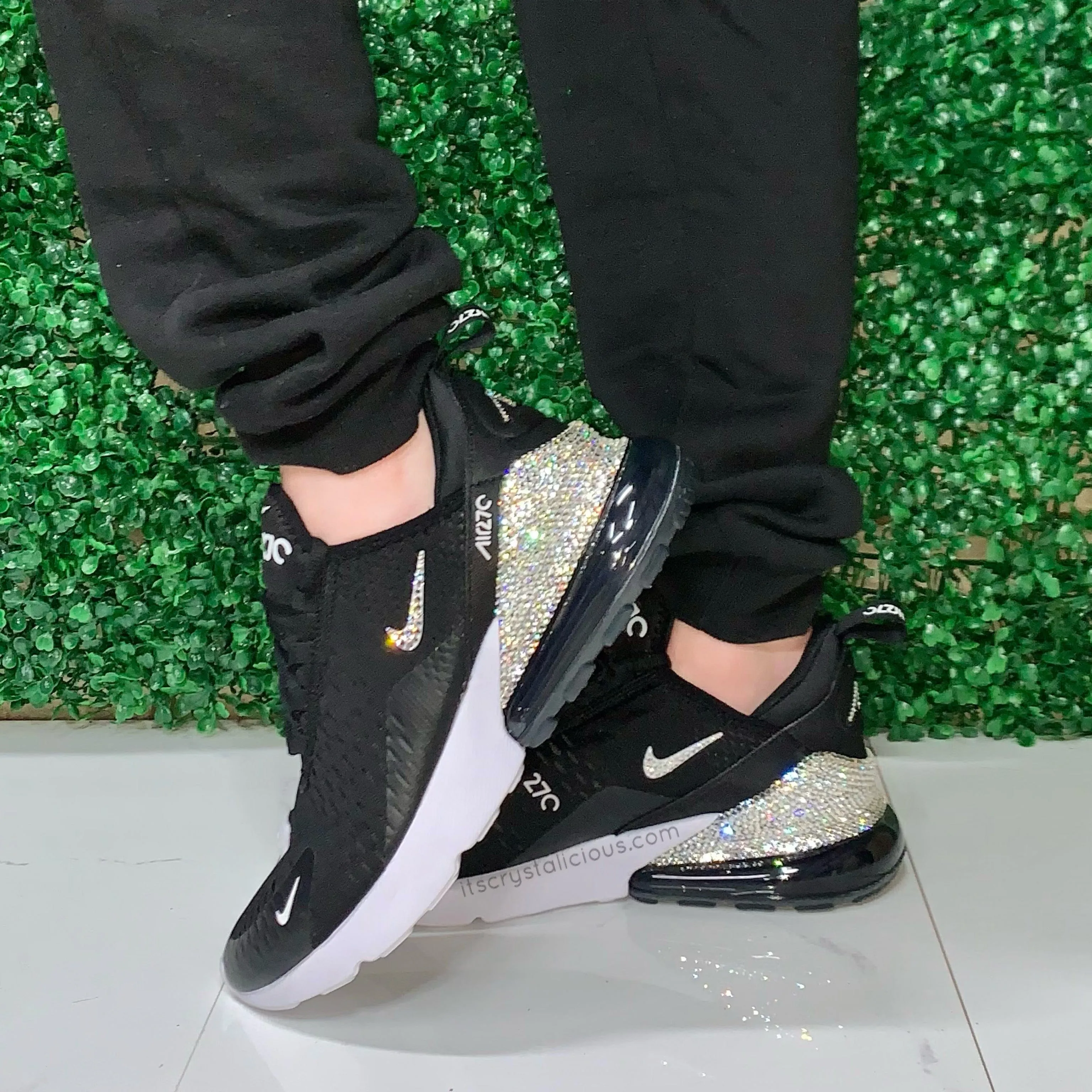 Nike Air Max 270 Black/White/Crystal *