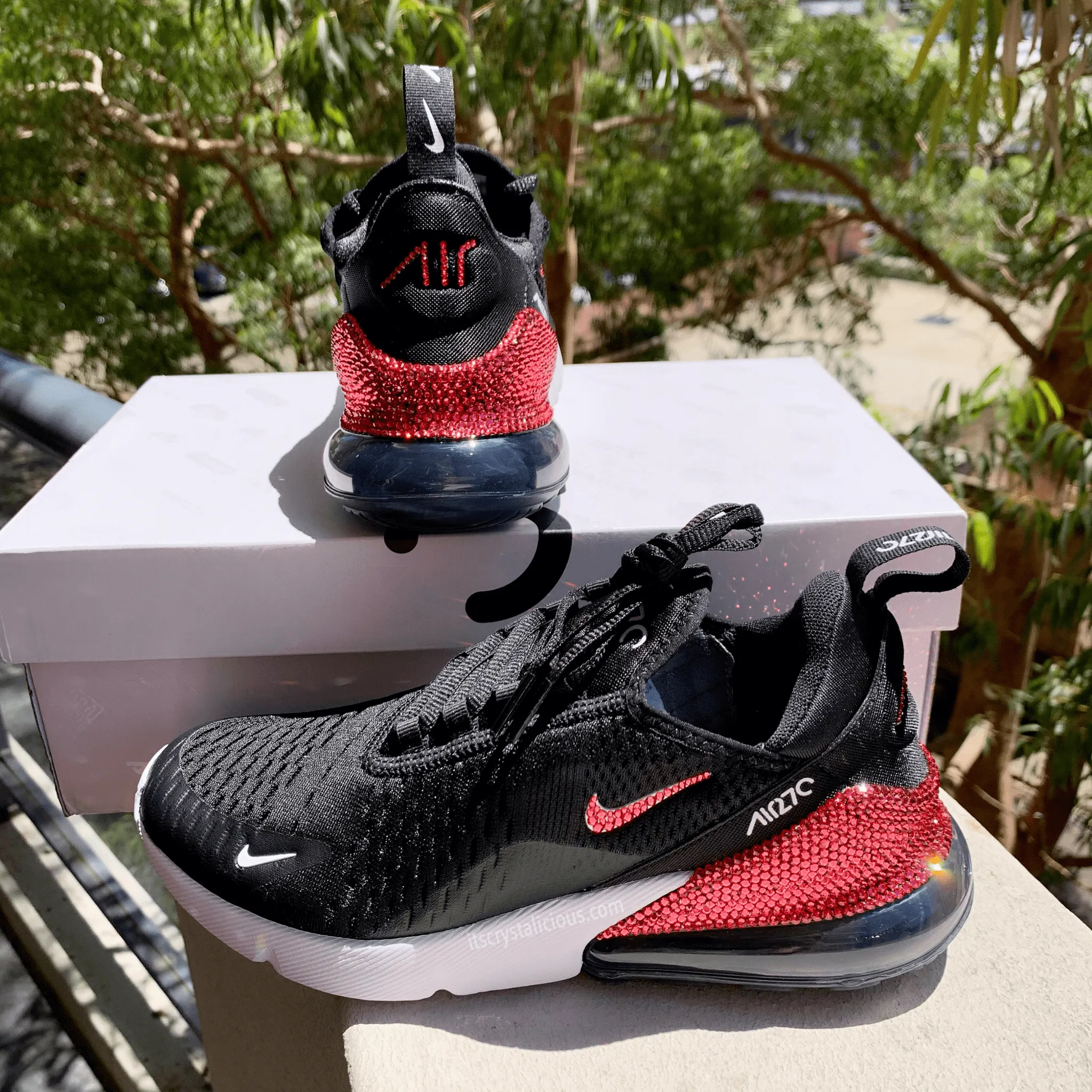 Nike Air Max 270 Black/White/Indian Pink *