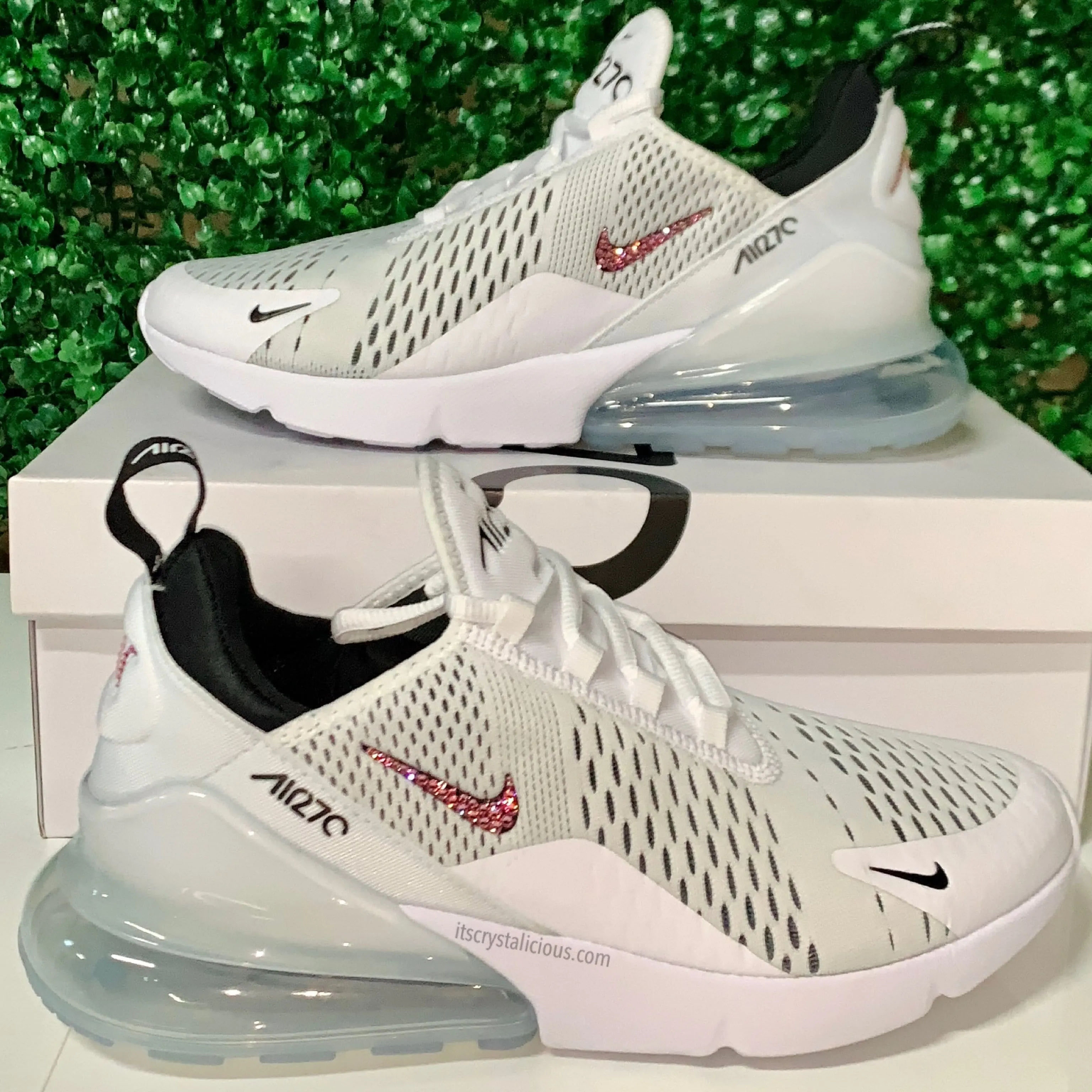 Nike Air Max 270 White/Black/Lt Rose - Minimal*