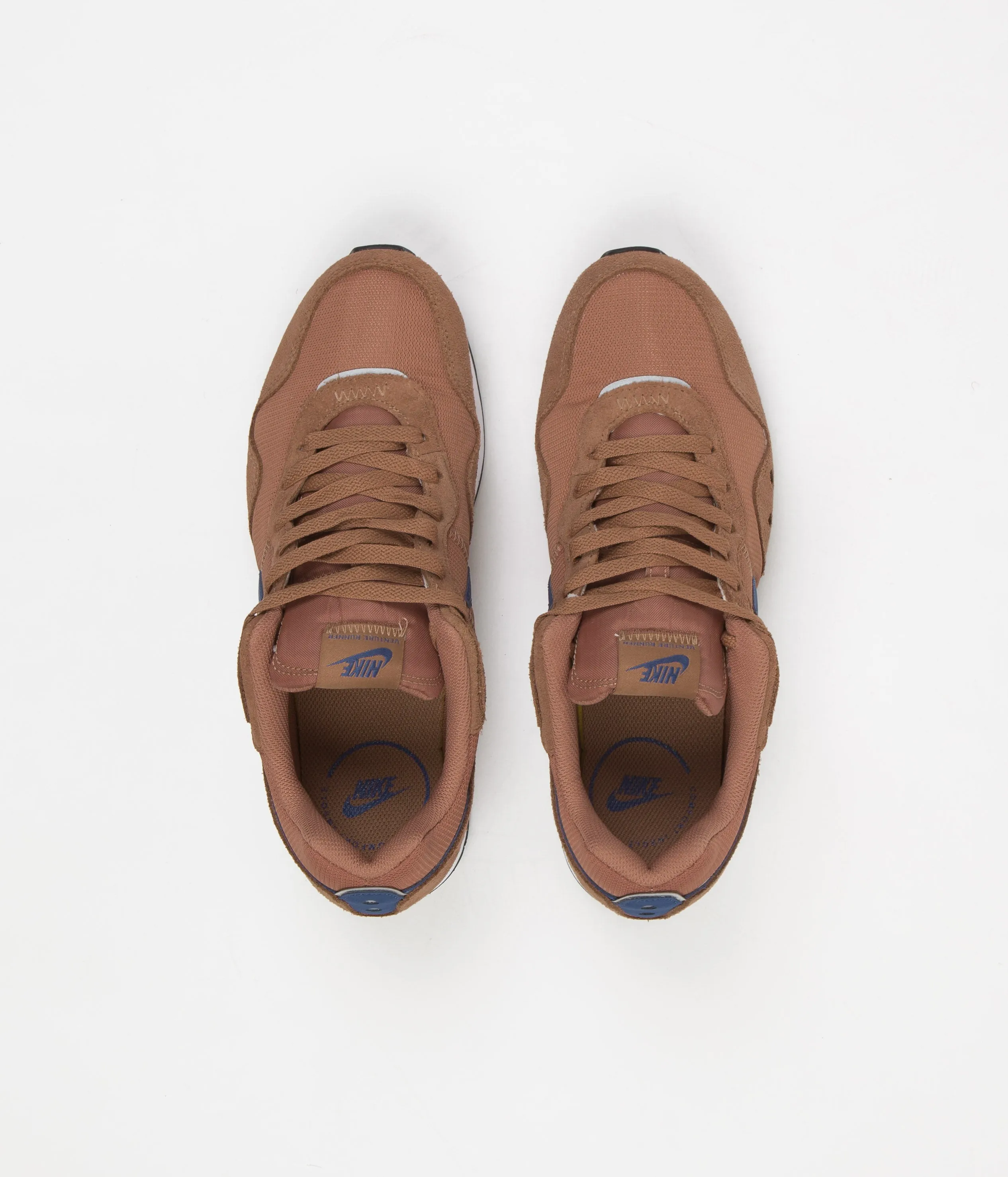 Nike Venture Runner Shoes - Mineral Clay / Mystic Navy - Archaeo Brown