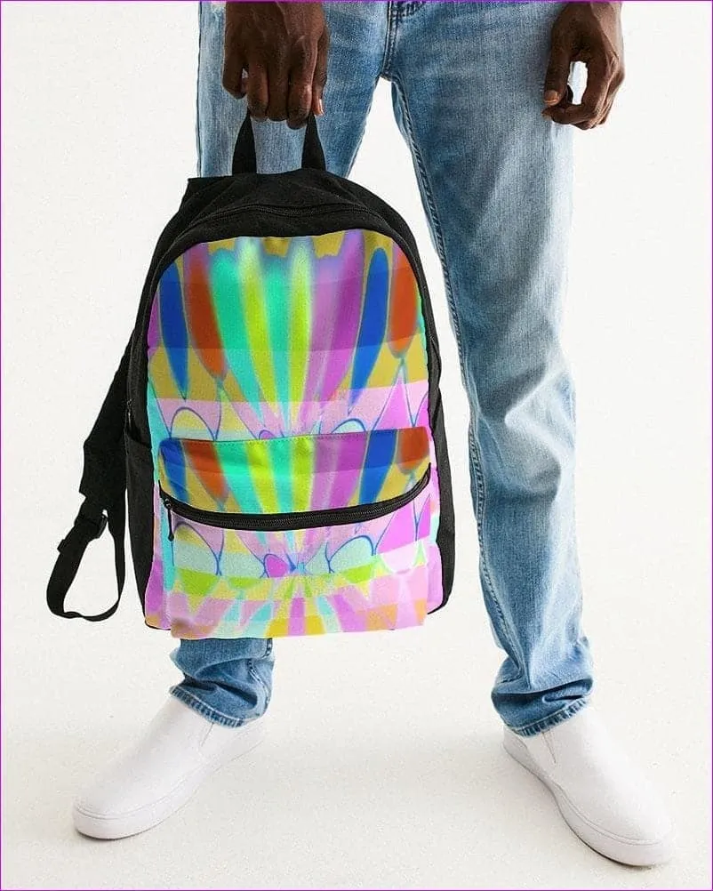 Northern Lights Kids  Small Canvas Backpack