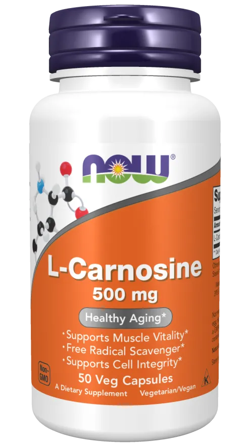 NOW L-Carnosine 500mg Caps 50's