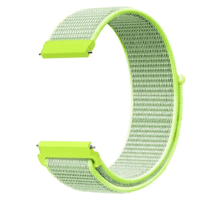 Nylon Sports Loop Watch Straps Compatible with the Fossil Hybrid Gazer