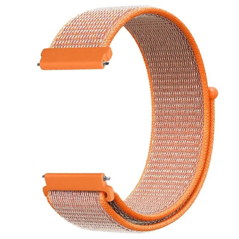 Nylon Sports Loop Watch Straps Compatible with the Fossil Hybrid Gazer