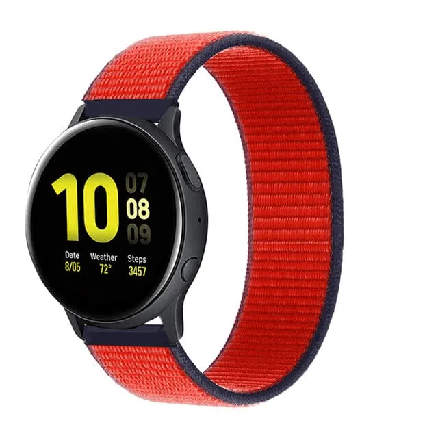 Nylon Sports Loop Watch Straps Compatible with the Fossil Hybrid Gazer