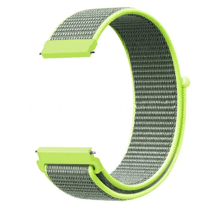 Nylon Sports Loop Watch Straps Compatible with the Fossil Hybrid Gazer