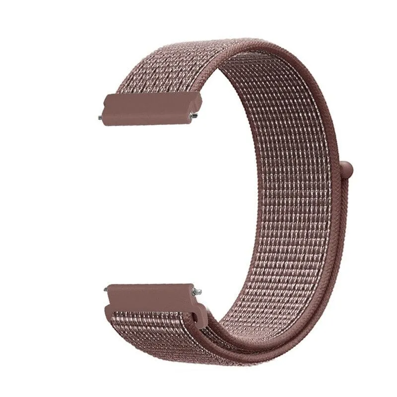 Nylon Sports Loop Watch Straps Compatible with the Fossil Hybrid Gazer