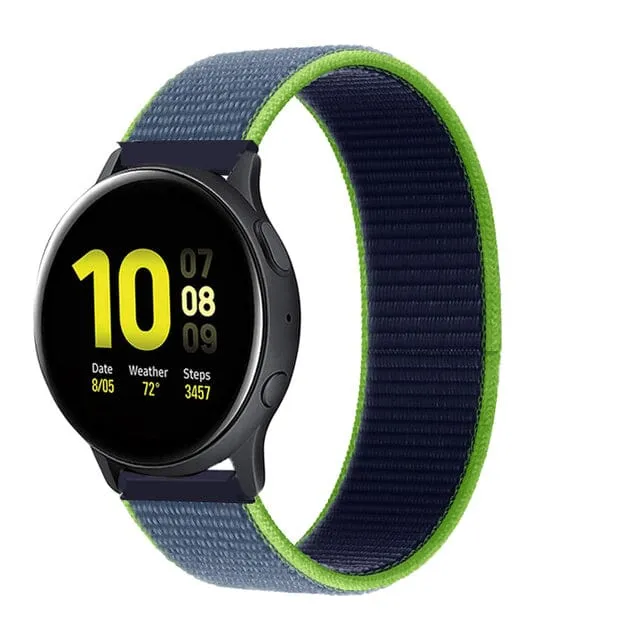 Nylon Sports Loop Watch Straps Compatible with the Fossil Hybrid Gazer