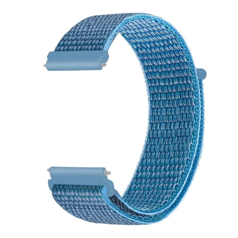 Nylon Sports Loop Watch Straps Compatible with the Fossil Hybrid Range