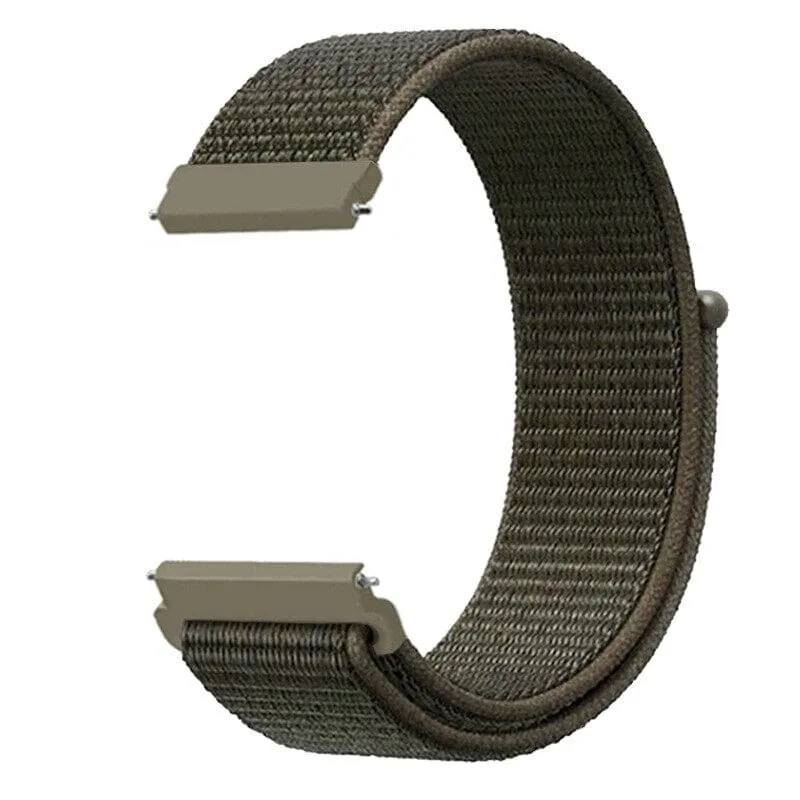 Nylon Sports Loop Watch Straps Compatible with the Fossil Hybrid Range